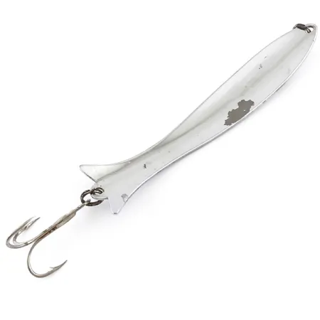 Mooselook wobbler Ondulante, Nickel, 28g, Coda doppia pinna, #4946