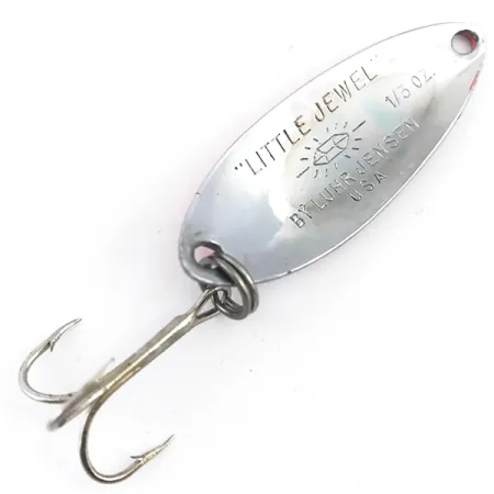 Luhr Jensen Little Jewel UV Ondulante, Nichel martellato, 9g, UV, #4947