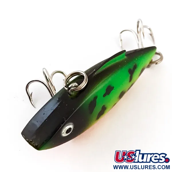 Bill Lewis Tiny-Trap Lipless Crankbait, Fire Tiger, 5.5g, Sinking, #4952
