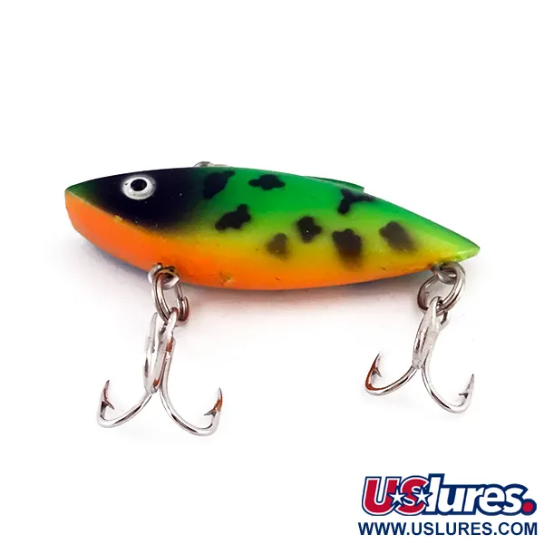 Bill Lewis Tiny-Trap Lipless Crankbait, Fire Tiger, 5.5g, Sinking, #4952