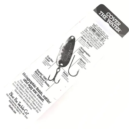 Blue Fox Rattlin Pixee Ondulante, Nickel / Verde, 14g, Rattling, #4957