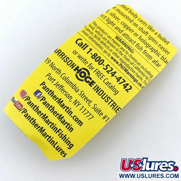 Panther Martin 2 Cucchiaino, Trota, 2,5g, Amo piumato, #4992