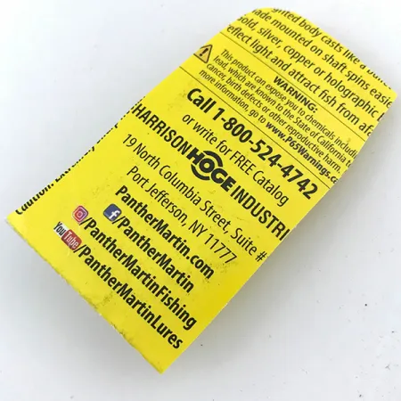 Panther Martin 2 Rotante, Fire Tiger, 2.5g, Pala In-Line, #4993