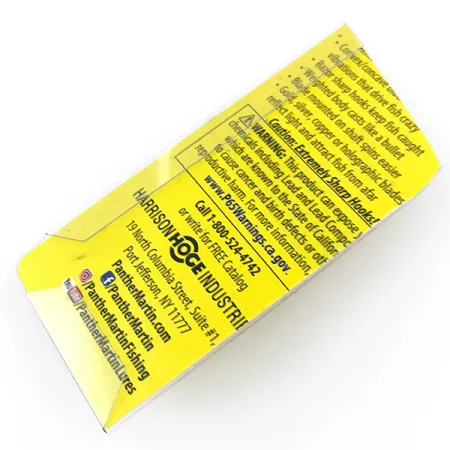 Panther Martin 4 Cucchiaino, Oro / Rosso, 4g, In-Line, #5008