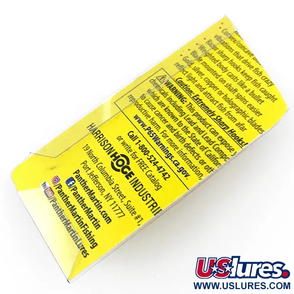 Panther Martin 4 Cucchiaino, Oro / Rosso, 4g, In-Line, #5008