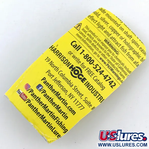 Panther Martin 4 UV Cucchiaino, Trota iridea, 4g, Finitura UV, #4996