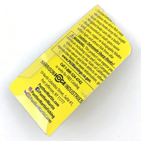 Cucchiaino Panther Martin 4, Trota Blu, 4g, Olografico, #5007