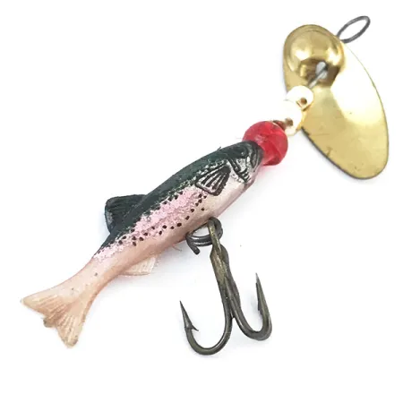 Renosky Sonic Swing Minnow Spinner, Oro, 2g, Corpo in gomma, #5034