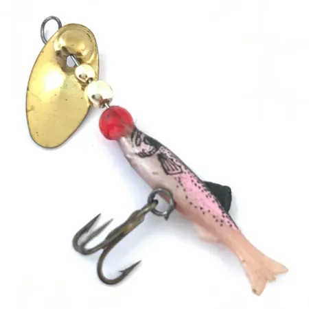 Renosky Sonic Swing Minnow Spinner, Oro, 2g, Corpo in gomma, #5034