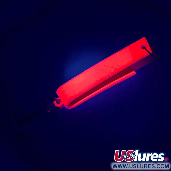 Luhr Jensen Super-Duper 503 UV Cucchiaino, Rosa, 4,3g, UV-reattivo, #5037