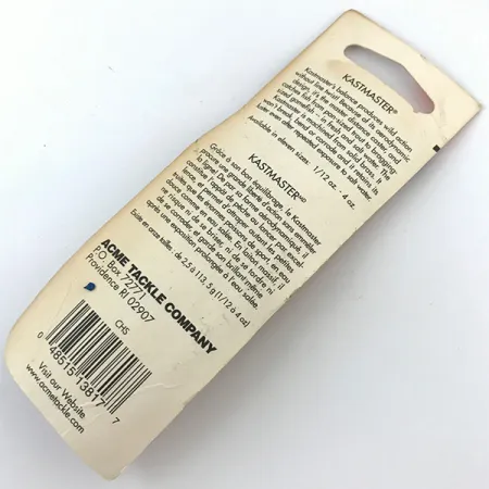 Ondulante Acme Kastmaster, Nickel / Hologram, 10.5g, Lancio, #5044