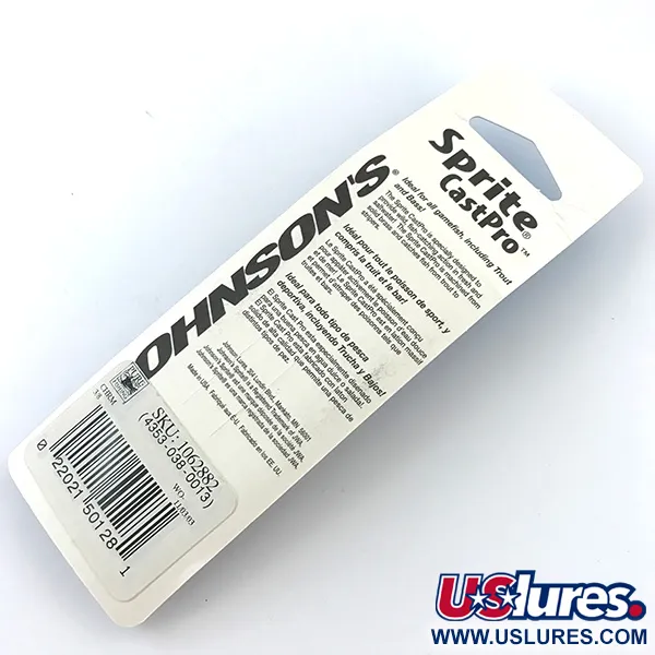 Johnson Sprite Cast Pro Cucchiaino, Nichel, 10,5g, Ottone, #5793