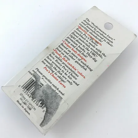 Stanley Jigs Stanley Spoon Cucchiaino, Oro Arcobaleno, 7g, #5049