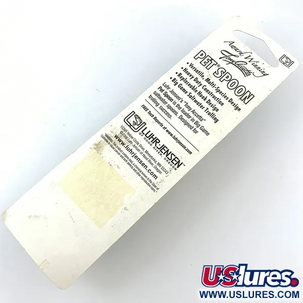 Luhr Jensen Tony Accetta Pet Spoon 14, Nickel, 7g, Antialga, #5050