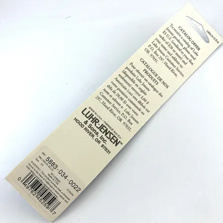 Luhr Jensen Deep Stinger Jig, Argento / Rosa, 21g, Vintage, #5051