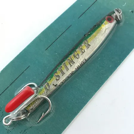 Luhr Jensen Deep Stinger Jig, Argento / Verde, 21g, #5052