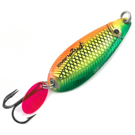 Key Largo Syco Spoon Ondulante, Rainbow Fish, 14g, Occhio 3D, #5057