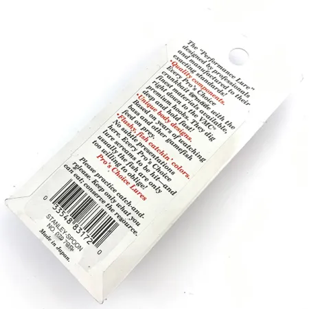 Stanley Jigs Stanley-Spoon Ondulante, Argento/Azzurro Holo, 9g, #5063