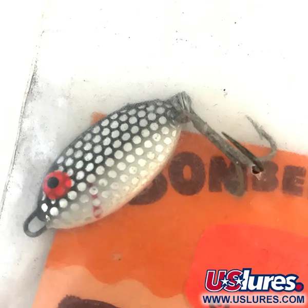 Bomber Slab Spoon Jigging Spoon, Luccio, 17g, Vintage USA, #5064