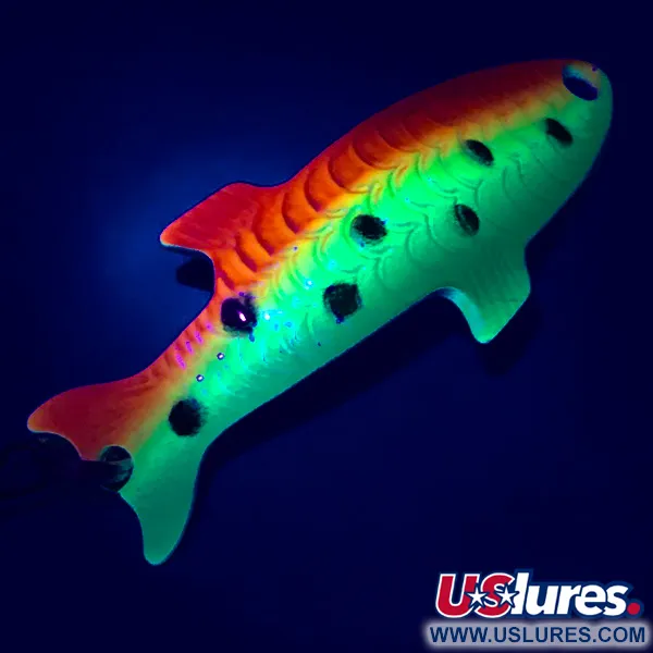 Acme Phoebe UV Cucchiaino, Trota Iridea/Nichel, 4g, UV, #5083