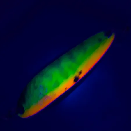 Ondulante Luhr Jensen Krocodile Die #3 UV, Fire Tiger/Oro, 14g, #5085