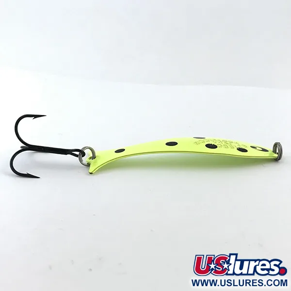 Williams Mooselook wobbler Ondulante, Fluorescent Yellow / Black, 8g, #5086