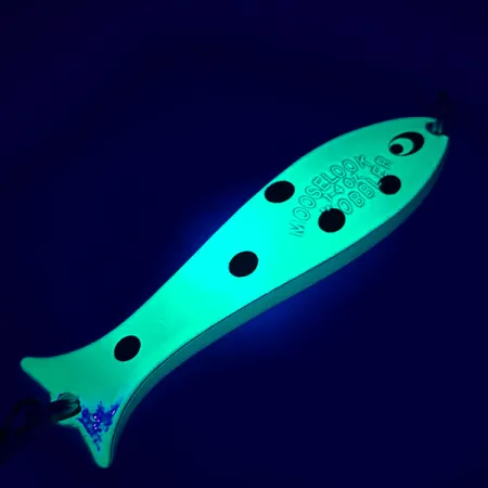 Williams Mooselook wobbler Ondulante, Fluorescent Yellow / Black, 8g, #5086