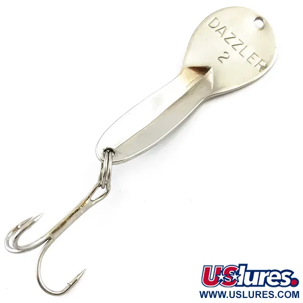 Acme Dazzler #2 Ondulante, Nickel, 7g, Stile Vintage, #5088