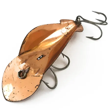 Buck Perry Spoonplug Ondulante, Rame, 14g, Vintage, #5094