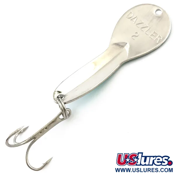 Acme Dazzler #2 Ondulante, Nickel / Verde, 7g, Luccio, #5096