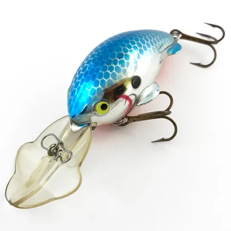 Luhr Jensen Brush Baby Uv Crankbait, Blu/Argento/UV, 12g, #5097