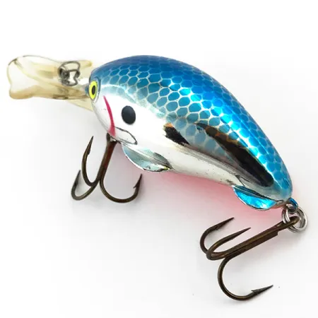 Luhr Jensen Brush Baby Uv Crankbait, Blu/Argento/UV, 12g, #5097