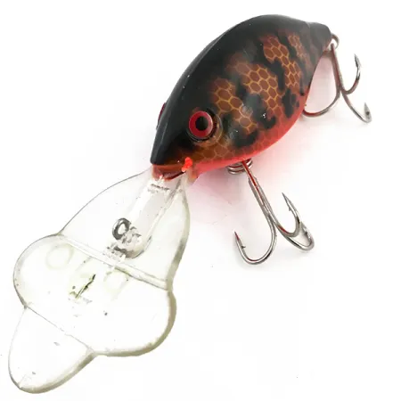 Luhr Jensen Hot Lips Express Crankbait, Red Tiger, 14g, Deep Diver, #5098