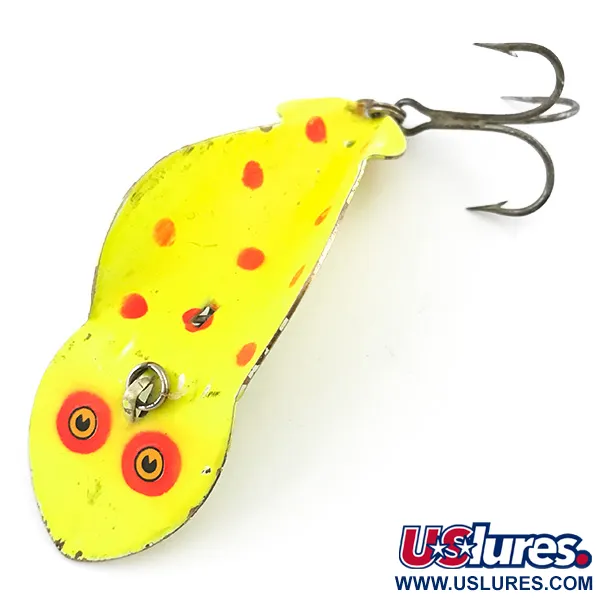 Buck Perry Spoonplug UV Ondulante, Yellow / Red, 14g, UV Attivo, #5100