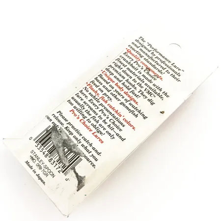 Stanley Jigs Pro’s Choice Ondulante, Argento/Ologramma, 7g, VMC, #5111