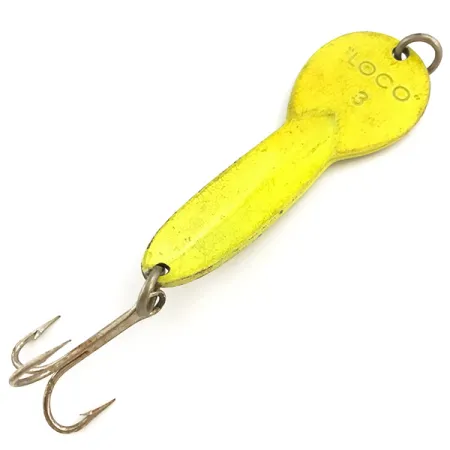 Glen Evans Loco 3 UV Ondulante, Giallo/Holo, 17g, Reattivo UV, #5125