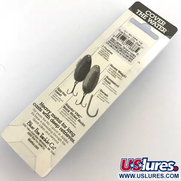 Blue Fox Pixee UV Ondulante, Nichel Martellato/Verde, 14g, #01-30-344-1/2