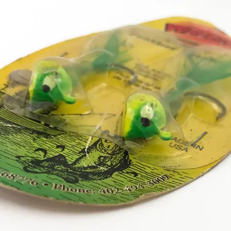 Apex Feather Flasher Jig, Chartreuse, 7g, Testa Stand-up, #5134