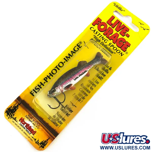 Northland Live Forage Ondulante, Trota Iridea, 7g, Realistico, #11150