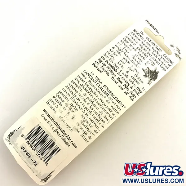 Northland Live Forage Glow Ondulante, Realistic fish, 7g, Glow, #5164