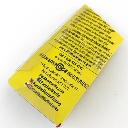 Panther Martin 4 Cucchiaino, Argento / Blu, 4g, Olografico, #5168