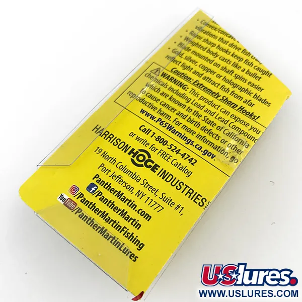 Panther Martin 4 Cucchiaino, Argento / Blu, 4g, Olografico, #5168