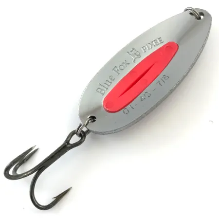 Blue Fox Pixee UV Ondulante, Nickel martellato, 24g, UV Glow, #5179