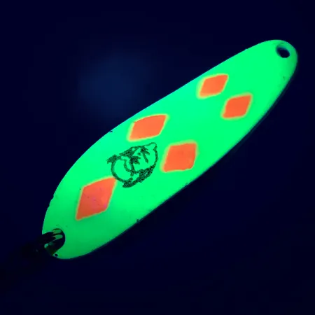 Dardevle Cop-E-Cat 7300 UV Cucchiaino, Giallo/Nichel, 10g, UV, #5183