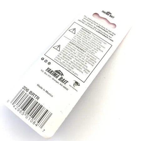 Worden’s Original Rooster Tail Rotante, Gold, 1,7g, Piumaggio #12043