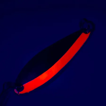 Acme Fiord Spoon UV Ondulante, Nichel/Rosso, 7g, UV-reattivo, #5219