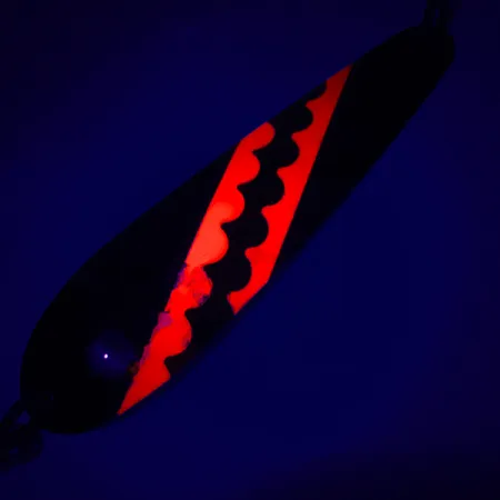 Northern King 28 UV Ondulante Traina, Black/Red/Gold, 14g, UV, #5225