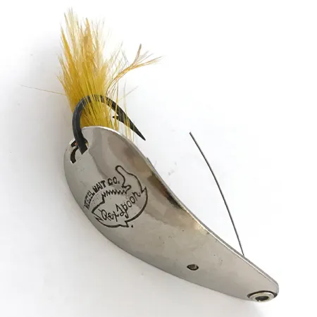 Weedless Weezel bait Rex Spoon Ondulante, Nickel, 10g, Antialga, #5239