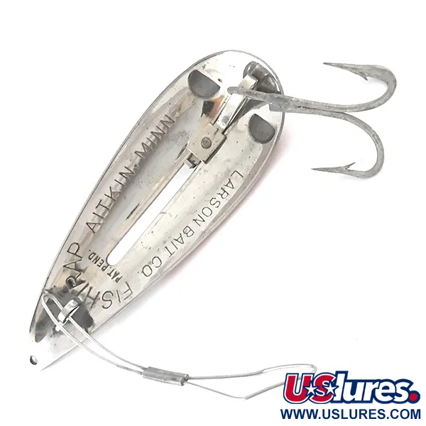 LARSON BAIT FISHTRAP Ondulante, Rosso/Bianco/Nichel, 17g, Antialga, #5250