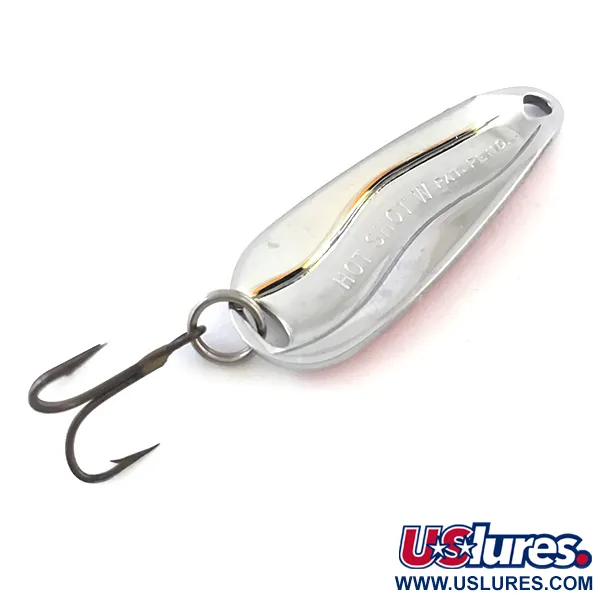 Cucchiaino Luhr Jensen Hot Shot W, Rosso/Bianco/Nichel, 7g, #5263